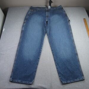 Cinch Jeans Mens 40x32 Blue Label Relaxed Fit Carpenter Workwear Denim
